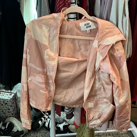 Pink Camo Windbreaker - Picture 1 of 2
